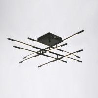 Потолочная люстра DeLight Collection Tubular MX18001070-12A black