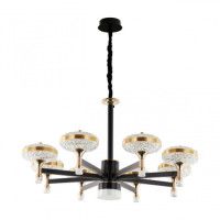 Подвесная люстра Arte Milano Ferrara 273059/8 BK/GD