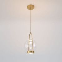 Подвесной светильник Eurosvet Frasco 50267/1 LED латунь a069344