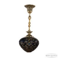 Подвесной светильник Bohemia Ivele Crystal 7003P/18 GB Amber-Blue/H-1B