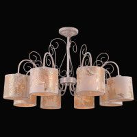 Люстра на штанге Natali Kovaltseva VANITI 75059/8C IVORY