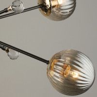 Люстра на штанге Reluce 04901-0.3-06 COFFEE+FGD