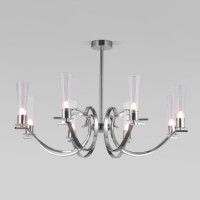 Люстра на штанге Eurosvet Rosher 60141/8 хром a060336