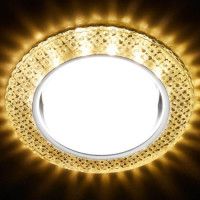 Встраиваемый светодиодный светильник Ambrella Light GX53 LED G296 CL/CLD