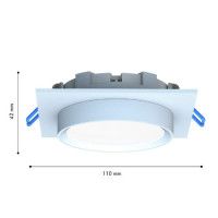 Встраиваемый светильник Favourite Umbra 4674-1U