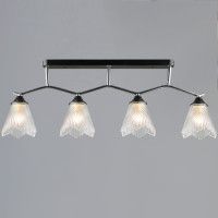 Потолочная люстра Reluce 77320-0.3-04 CH+BK