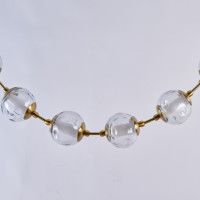 Подвесной светильник Delight Collection OD2437A-16 brass/clear