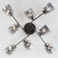 Люстра на штанге Eurosvet 30165/8 черный жемчуг