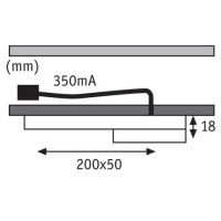 Мебельный светодиодный светильник Paulmann Micro Line Led Setup 93567