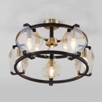 Потолочная люстра Eurosvet Aragon 60116/5 черный