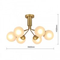 Люстра на штанге F-Promo 2631-6U