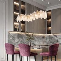 Подвесная люстра Modelux ML.9529.1200 GD