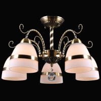 Люстра на штанге Natali Kovaltseva Grenoble 75103-5C ANTIQUE