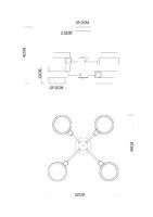 Люстра на штанге Arte Lamp Carlo A8205SP-4BK