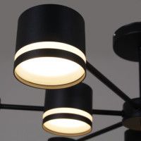 Люстра на штанге Reluce 89730-0.3-09 GX53 BK