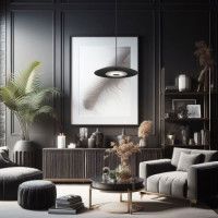 Подвесной светильник Eurosvet Kontur 90328/1 черный a065925