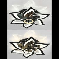 Потолочная люстра Natali Kovaltseva Olimp HIGH-TECH LED LAMPS 82020 BLACK