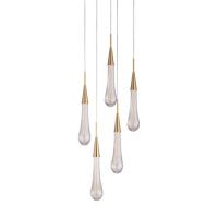 Подвесной светильник Delight Collection Pour MD2060-5A br.brass