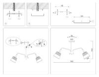 Люстра на штанге Ambrella Light Modern Losk TR4738