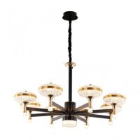 Подвесная люстра Arte Milano Ferrara 273059/8 BK/GD