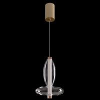 Подвесной светильник Crystal Lux QUASAR SP7W LED TRANSPARENT