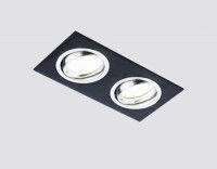 Встраиваемый светильник Ambrella Light Standard Spot A601/2 BK