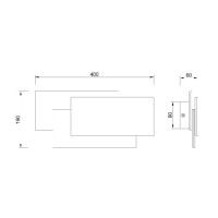 Настенный светильник Mantra Tahiti 8090