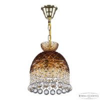 Подвесной светильник Bohemia Ivele Crystal 5478/22 G Amber/M-1F Balls