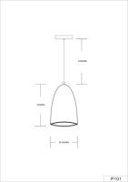 Подвесной светильник Arte Lamp Cento A7081SP-1BJ