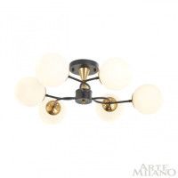 Потолочная люстра Arte Milano Neapolis 276808/6 BK/GD