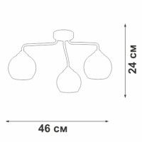Потолочная люстра Vitaluce V3096-9/3PL