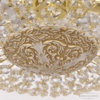 Потолочная люстра Bohemia Ivele Crystal AL19111/35FL WMG