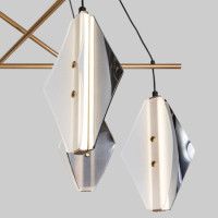 Подвесной светильник Eurosvet Glare 301054 LED латунь a071576