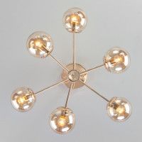 Люстра на штанге Eurosvet 30166/6 золото