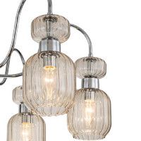 Люстра на штанге Escada Gloss 1141/6PL Chrome/Beige