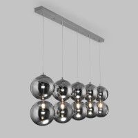 Подвесной светильник Eurosvet Selisa 50092/5 хром/дымчатый a060588