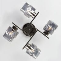 Люстра на штанге Eurosvet 30165/4 черный жемчуг