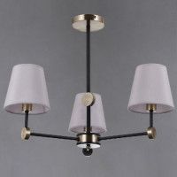 Люстра на штанге Illumico IL0394-3CSQ-24 BK AB CASTOR