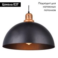 Подвесной светильник Arte Lamp Eurica A4249SP-1BK