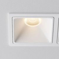 Встраиваемый светильник Maytoni Alfa Led Downlight DL043-02-10W3K-SQ-W-1