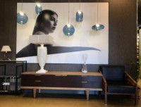 Подвесной светильник Delight Collection Knot 9966P/D copper/blue