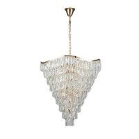 Подвесная люстра Indigo Ambra 12030/13P Gold V000395