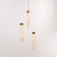 Подвесной светильник Delight Collection MD24030028-3A brass/clear