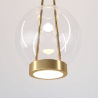 Подвесной светильник Eurosvet Frasco 50267/1 LED латунь a069344