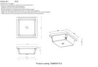 Потолочный светильник Crystal Lux DAMIAN PL4 NICKEL