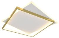 Потолочный светильник Эра Модерн Lima CLL-1-82 3K-6,5K RC WH+GD