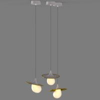 Подвесной светильник Delight Collection 10238P/1 gold/white