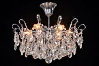 Потолочная люстра Natali Kovaltseva HAPPY DIAMONDS I 11546/6C CHROME