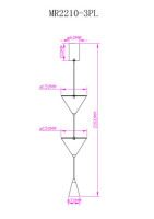 Подвесной светильник Myfar Maretta MR2210-3PL
