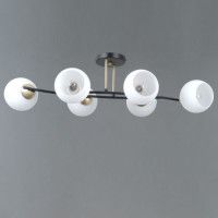 Потолочная люстра Illumico IL0798-6CSQ-25 BK AB TRENTO